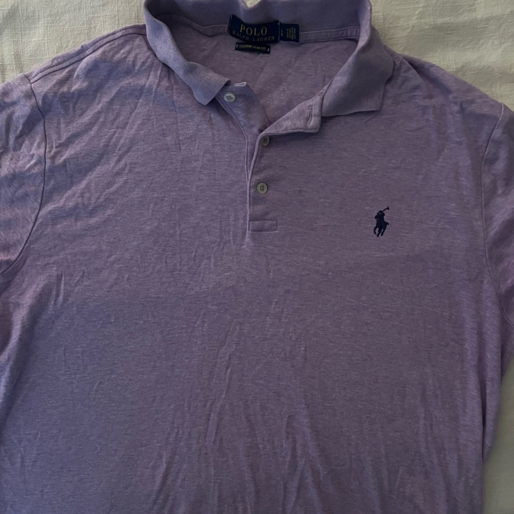 Polo by Ralph Lauren Lavender Polo Shirt
